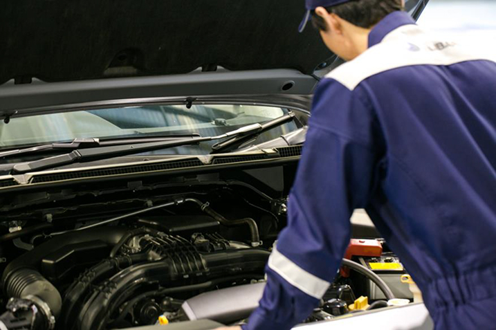 SUBARUの点検・車検