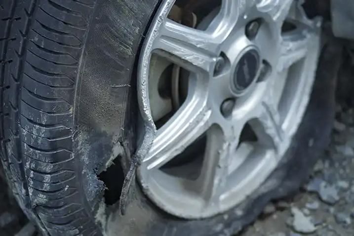 タイヤパンク保証