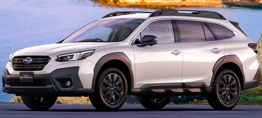 SUBARU LEGACY OUTBACK　スバル レガシィアウトバック【BT5】　フューエルリッドガーニッシュ[J1217AN300] スバル、「レガシィ アウトバック」500台限定特別仕様車「30th Anniversary」 STIチューニングダンパーを特別装備 - Car  Watch 