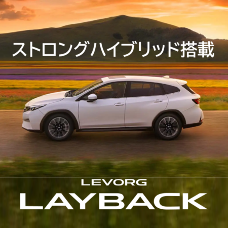 レイバックより待望のS:HEVモデルが登場